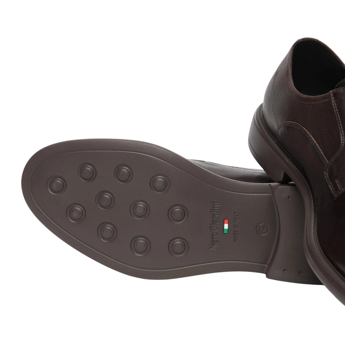 NeroGiardini Derby Uomo in Pelle Moro I601231UE-355