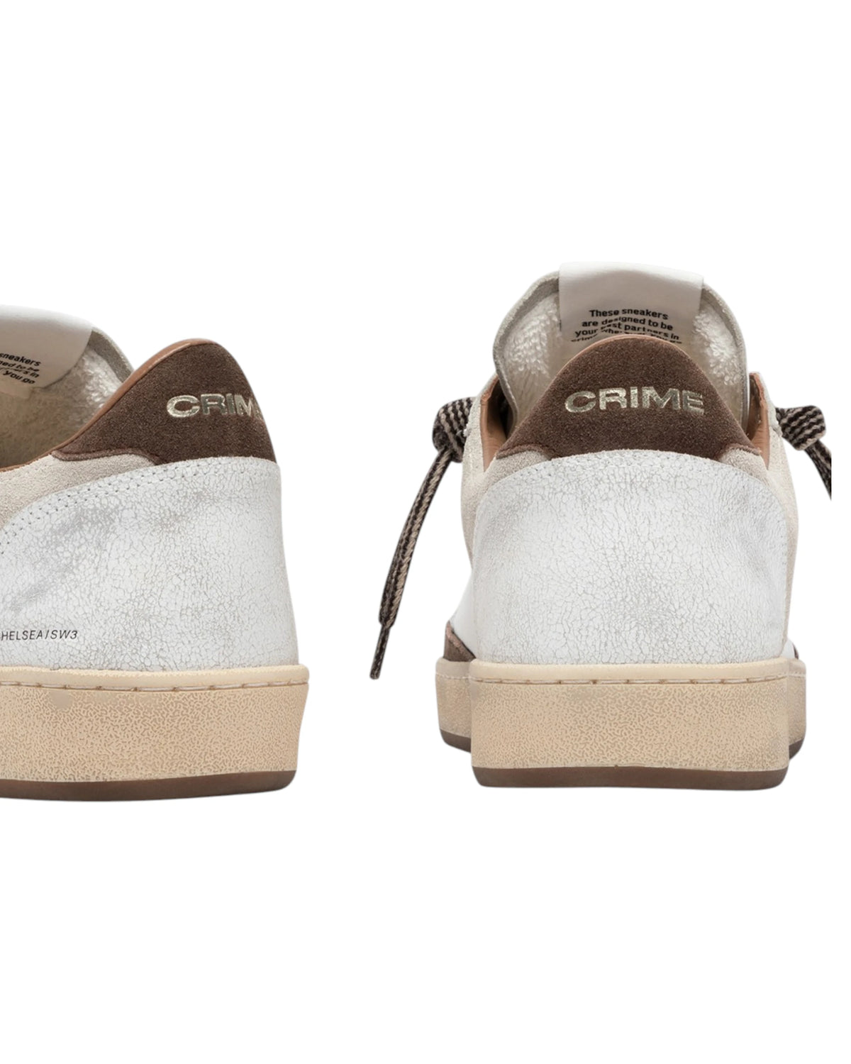Crime London Sneakers CHELSEA COOL BROWN