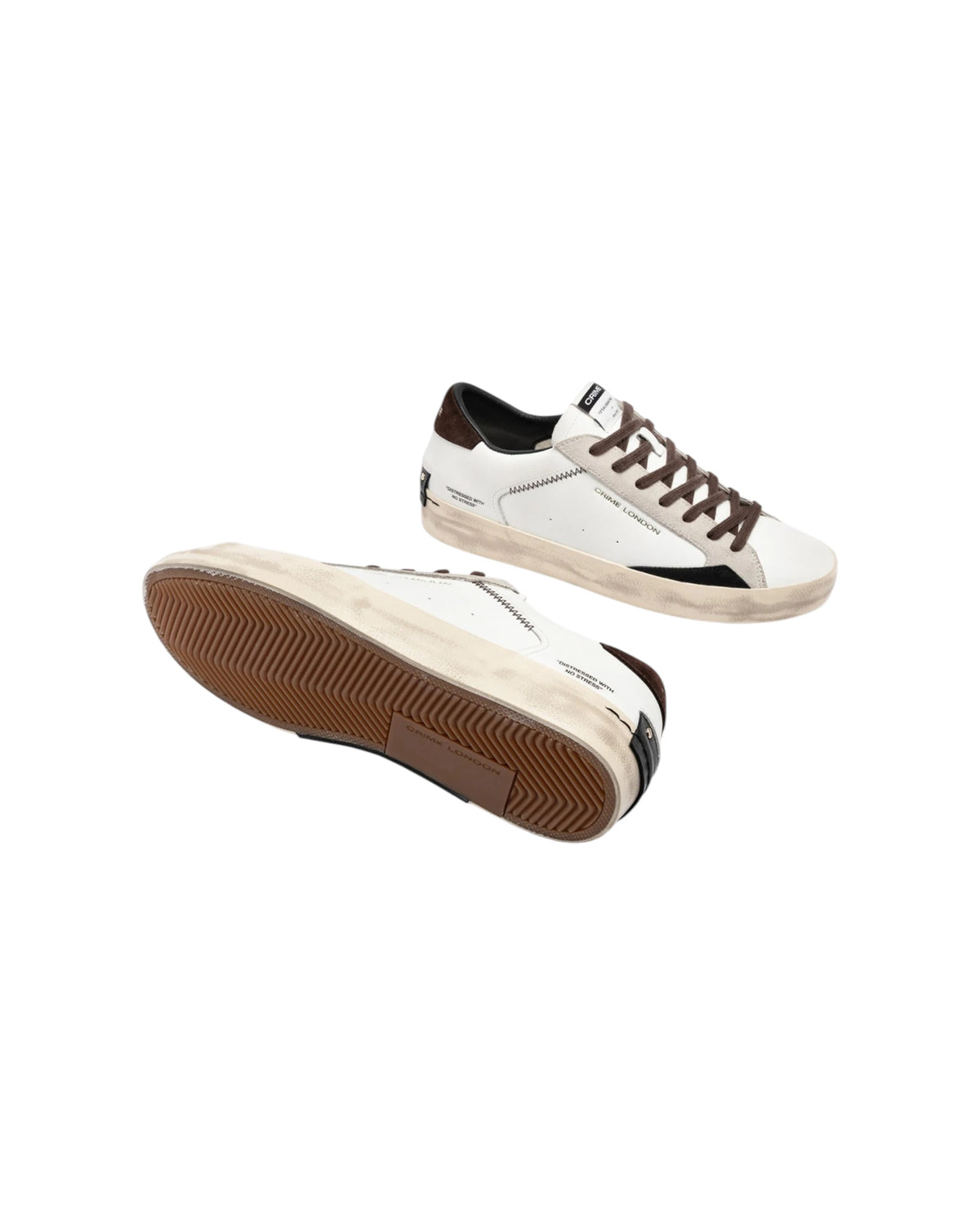 Sneaker Crime London DISTRESSED CITY BROWN