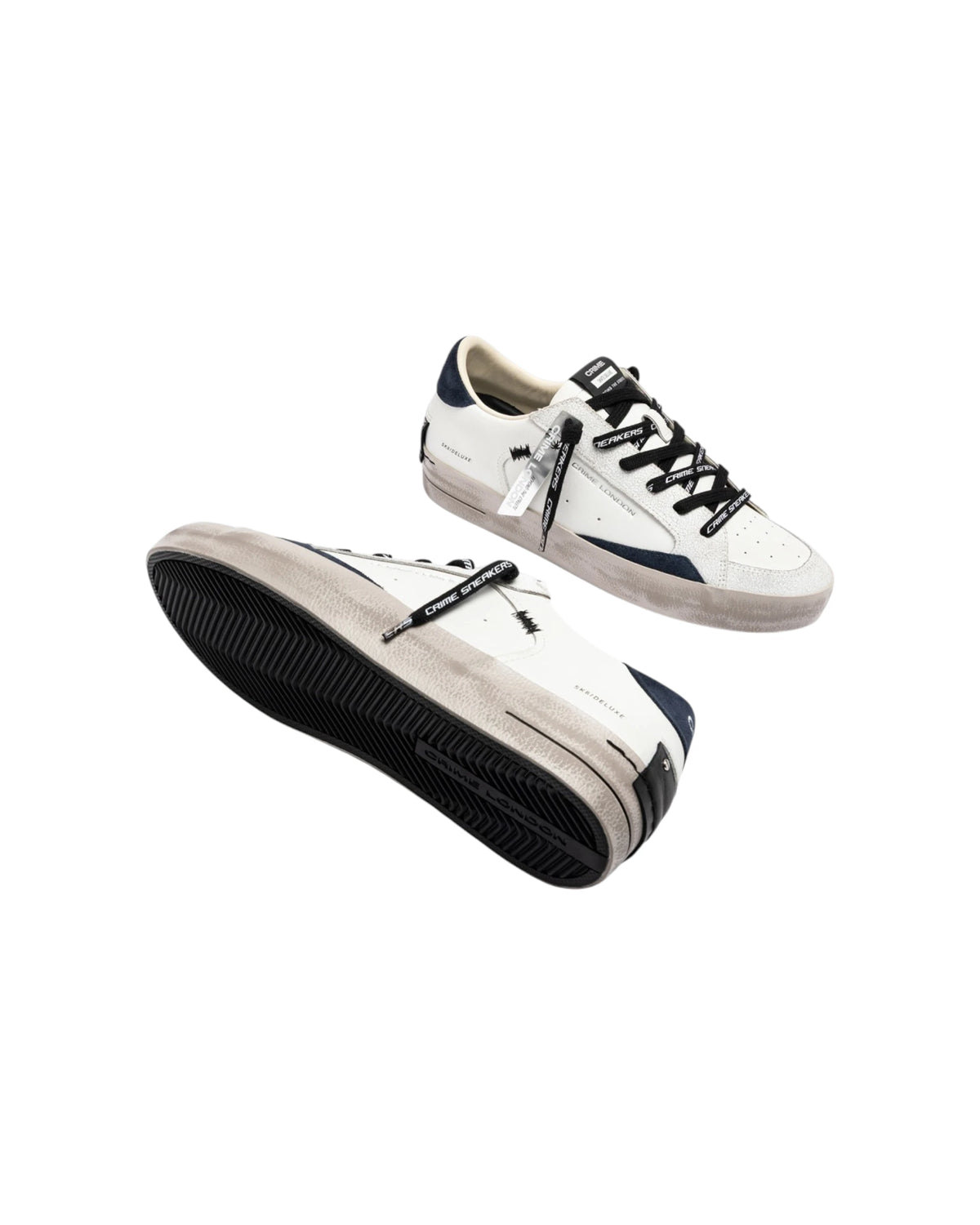 Crime London Sneaker SK8 DELUXE BLUE SHADOW