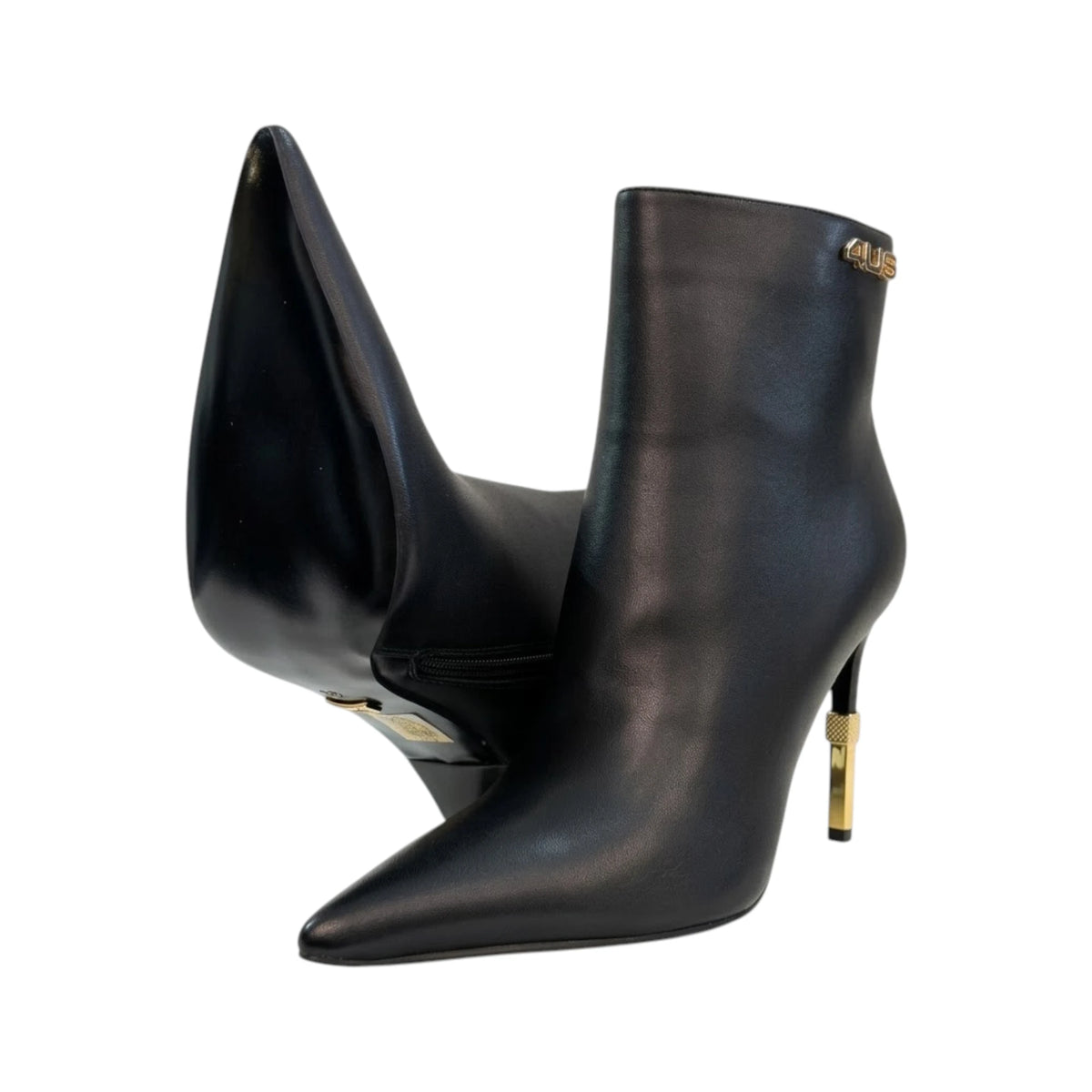4US Paciotti - Stivaletto Nero 4K2537 Tacco 10 cm