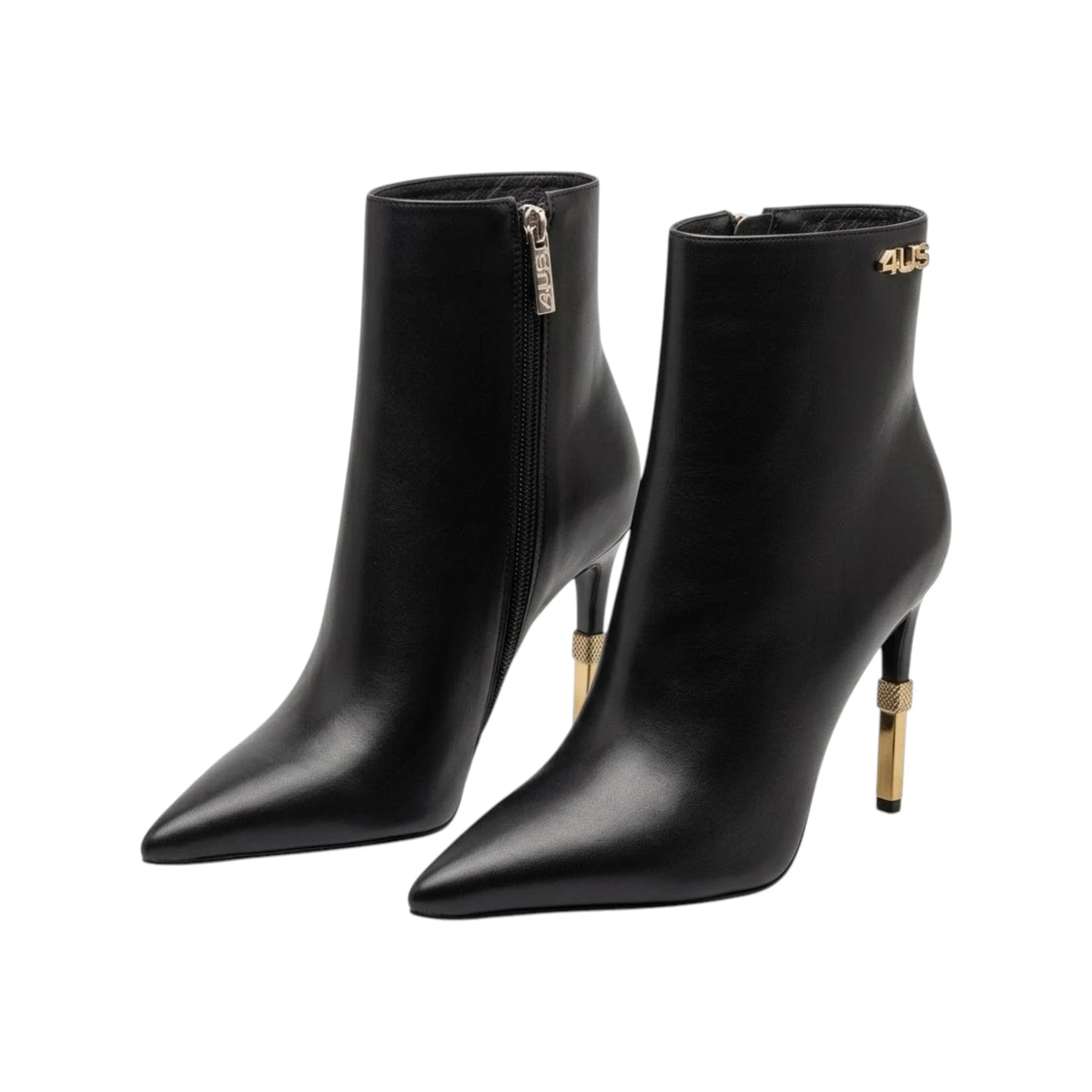 4US Paciotti - Stivaletto Nero 4K2537 Tacco 10 cm