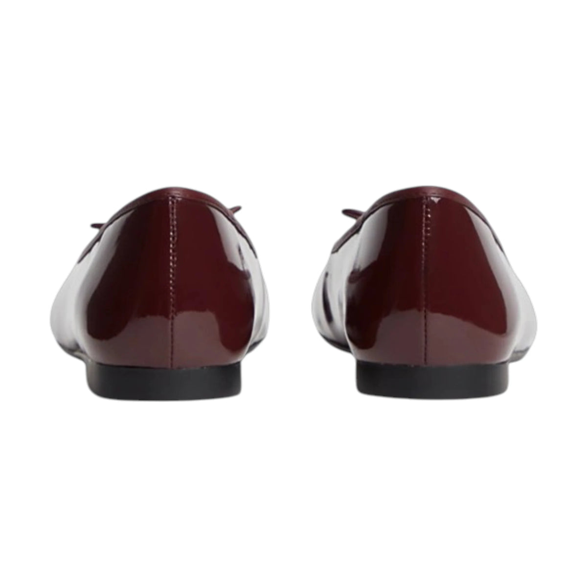 Tommy Hilfiger Ballerine in pelle verniciata con charm FW0FW09481XUT