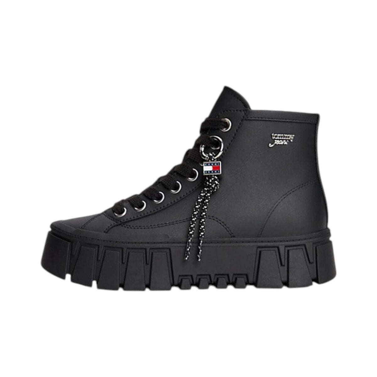 Tommy Hilfiger Sneakers Stivaletto Allacciato suola alta e charm EN0EN03133BDS