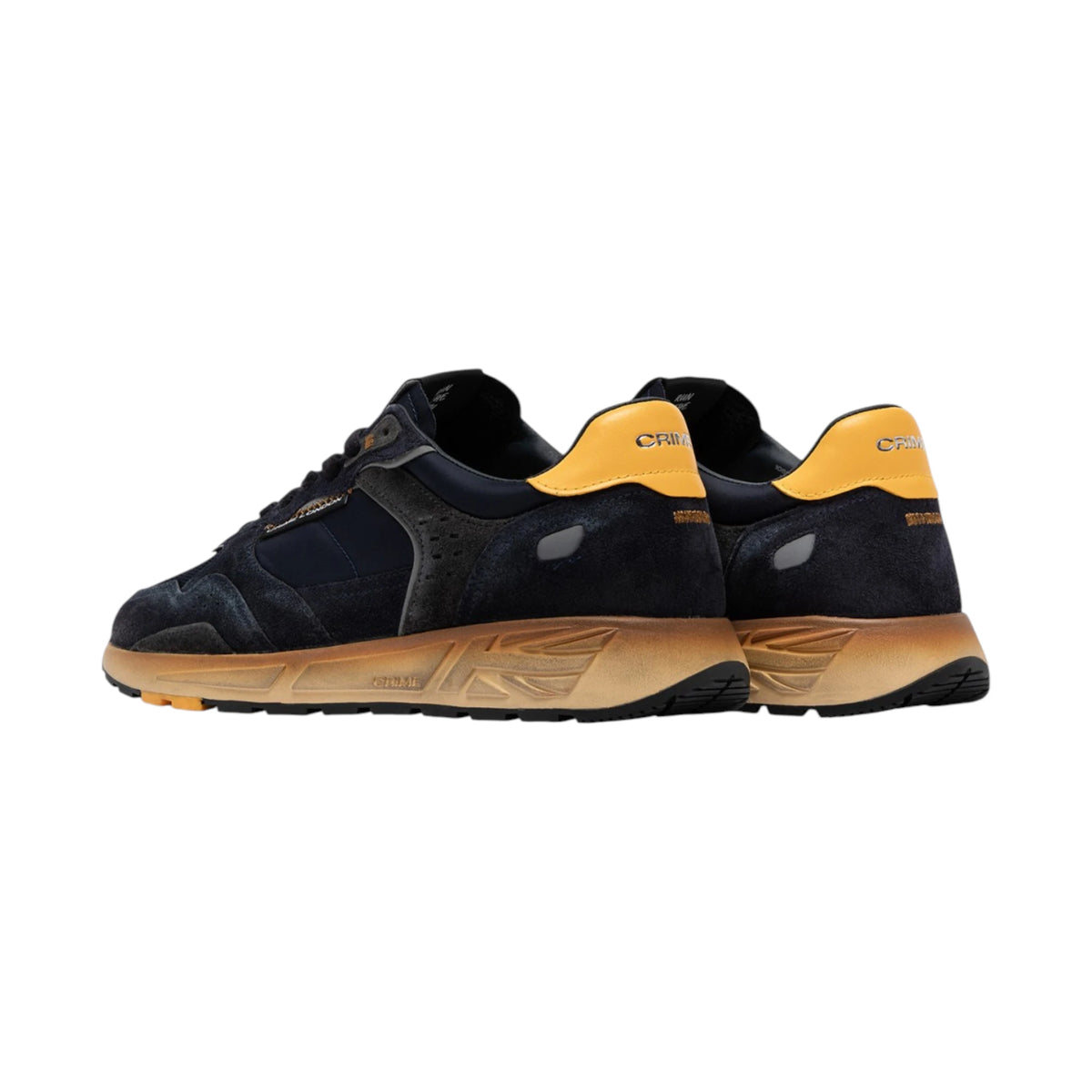 CRIME LONDON SNEAKERS RUSH YELLOW BOLT