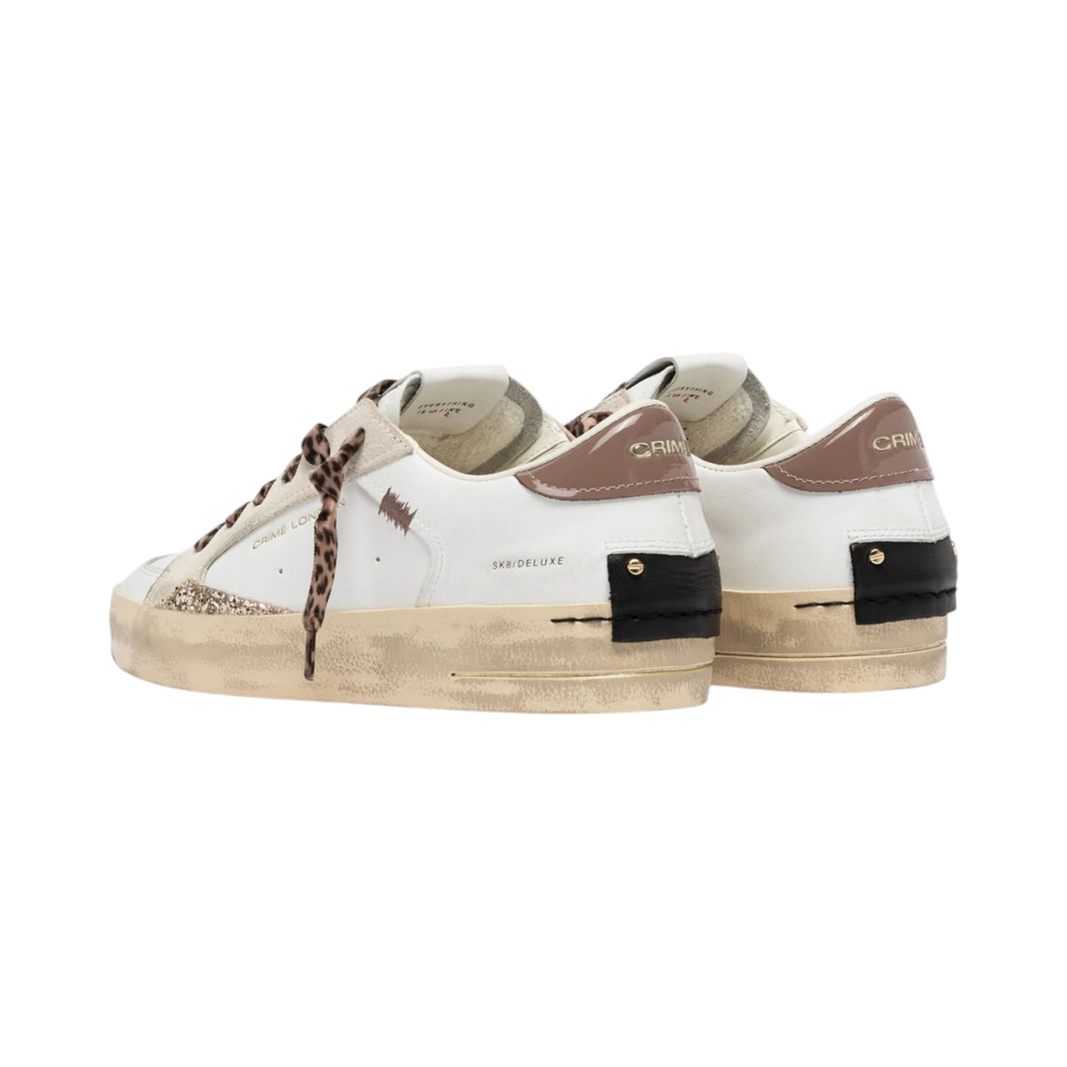 Crime London Sneakers SK8 DELUXE JUNGLE PALM