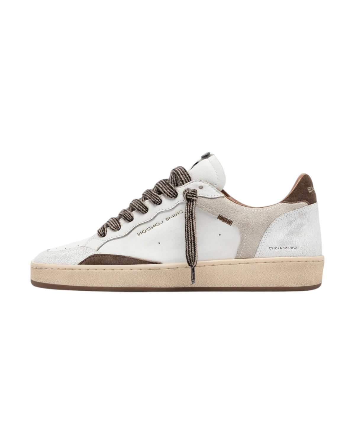 Crime London Sneakers CHELSEA COOL BROWN