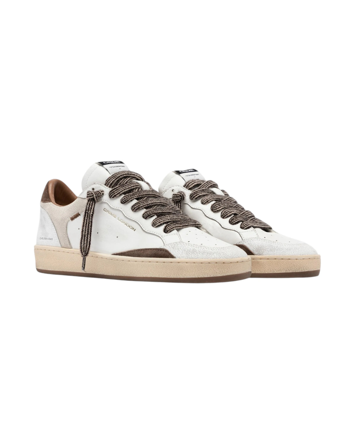 Crime London Sneakers CHELSEA COOL BROWN