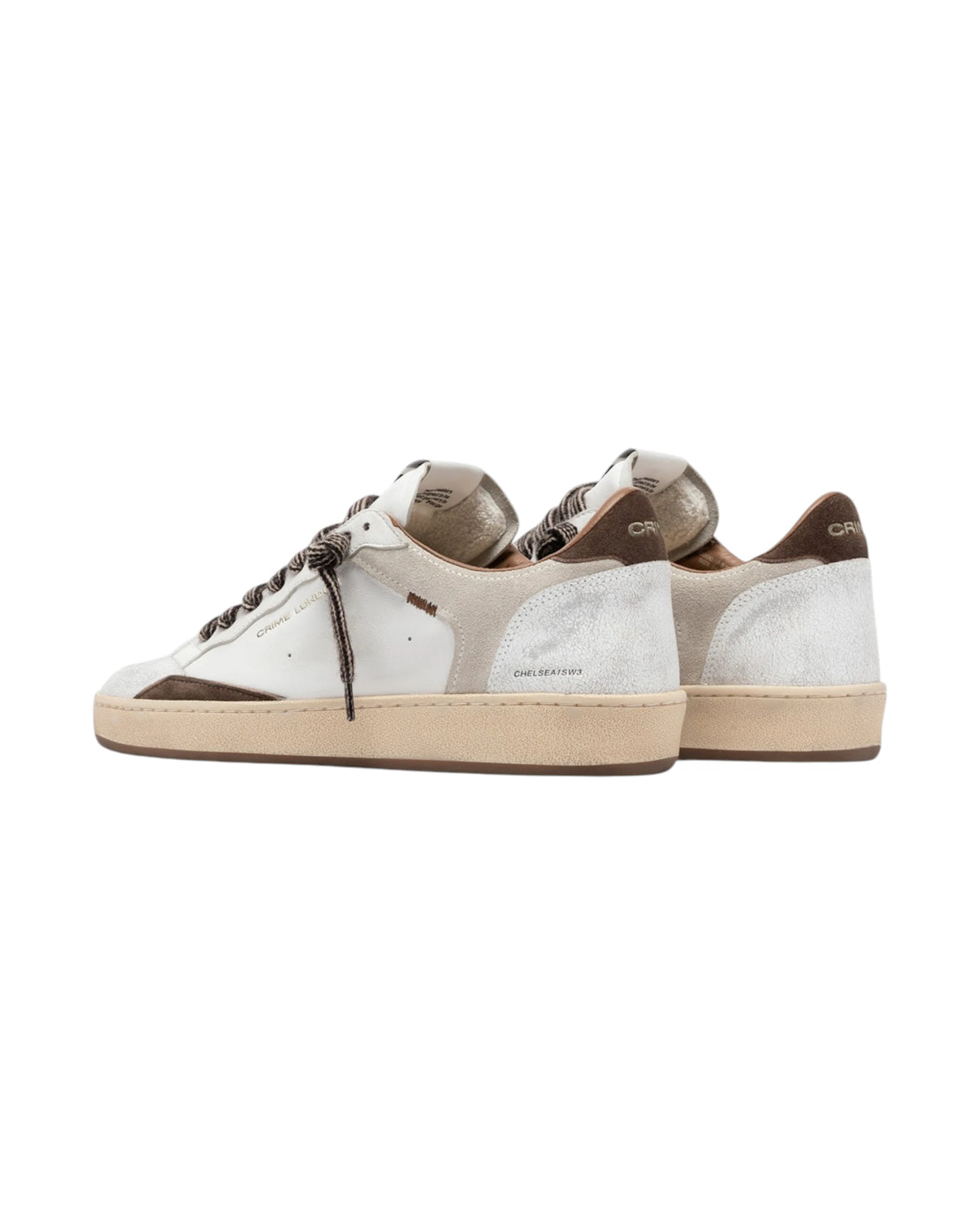 Crime London Sneakers CHELSEA COOL BROWN