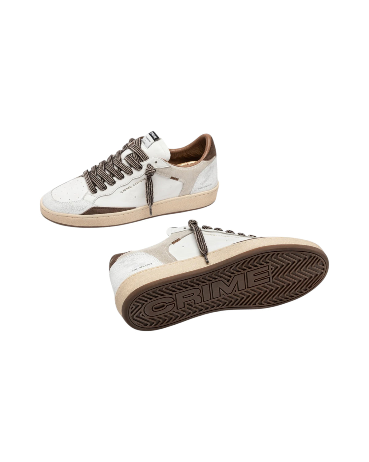 Crime London Sneakers CHELSEA COOL BROWN