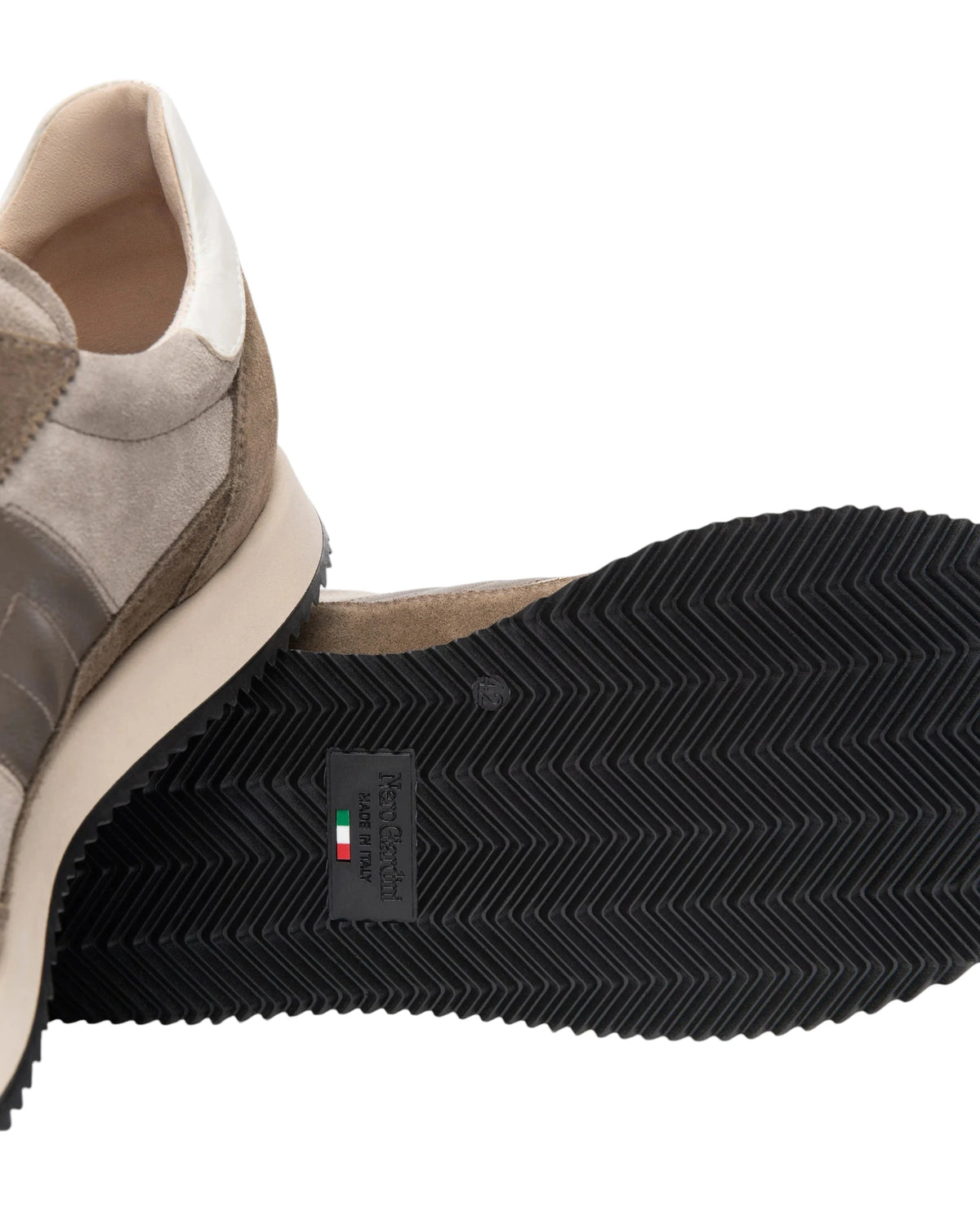 Nero Giardini Sneakers da uomo in camoscio
