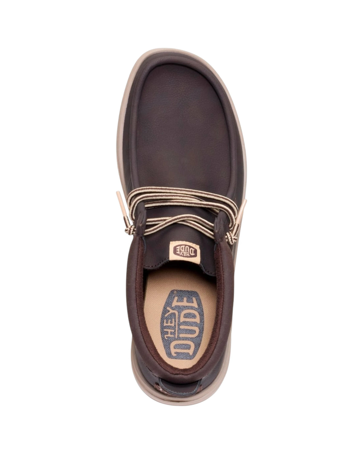 HEY DUDE Wally Mid GripR Classic Brown
