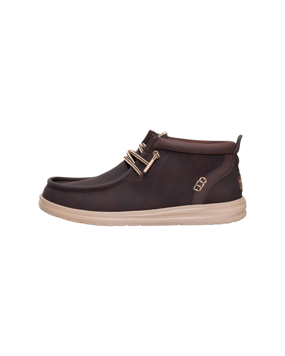 HEY DUDE Wally Mid GripR Classic Brown
