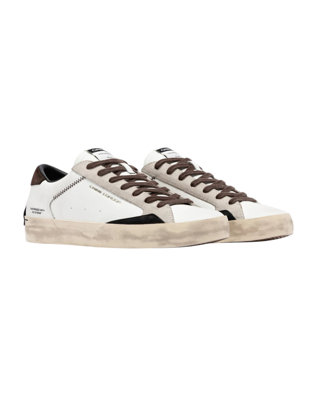 Sneaker Crime London DISTRESSED CITY BROWN