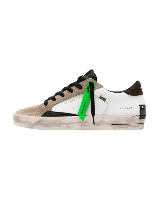 Sneaker Crime London SK8 DELUXE GREEN ARMY