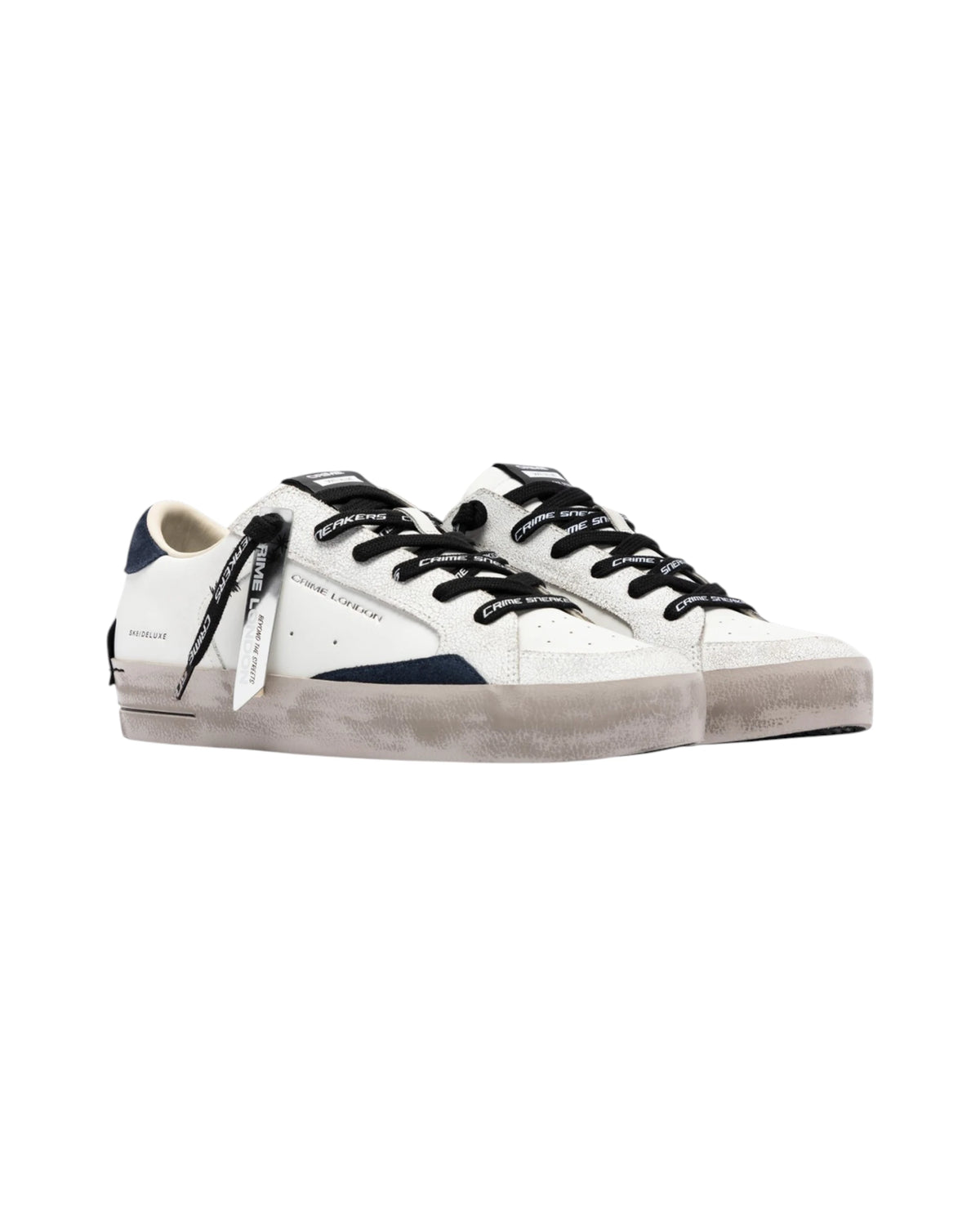 Crime London Sneaker SK8 DELUXE BLUE SHADOW