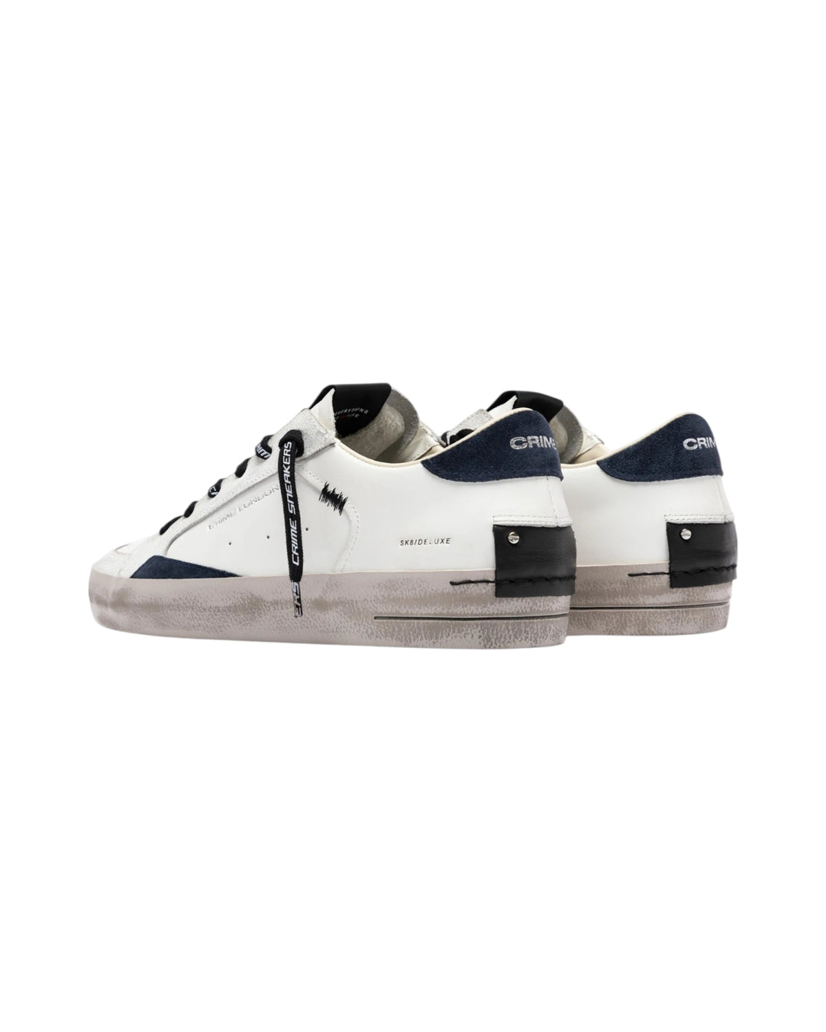 Crime London Sneaker SK8 DELUXE BLUE SHADOW