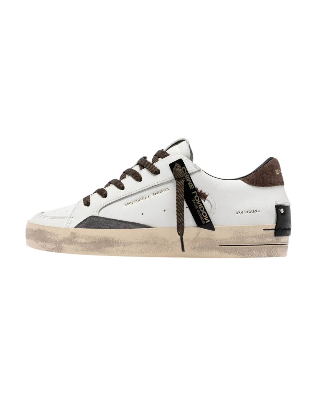 Crime London Sneakers SK8 DELUXE OAK SMOKE