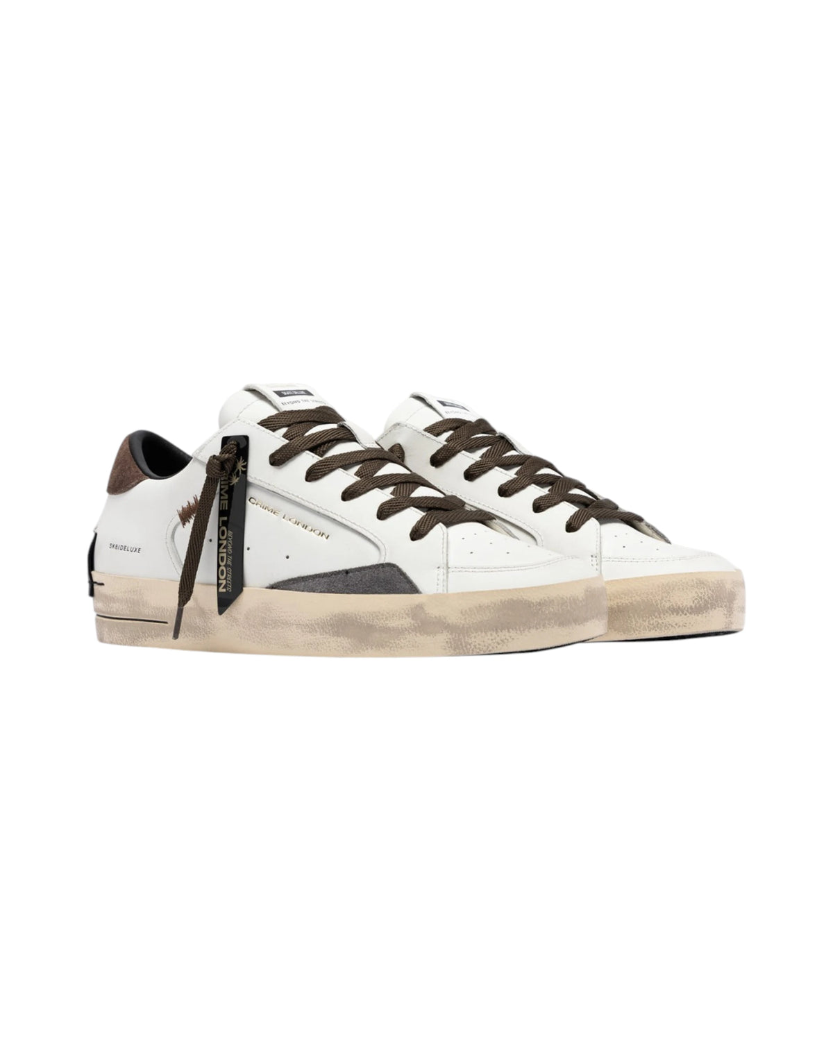 Crime London Sneakers SK8 DELUXE OAK SMOKE