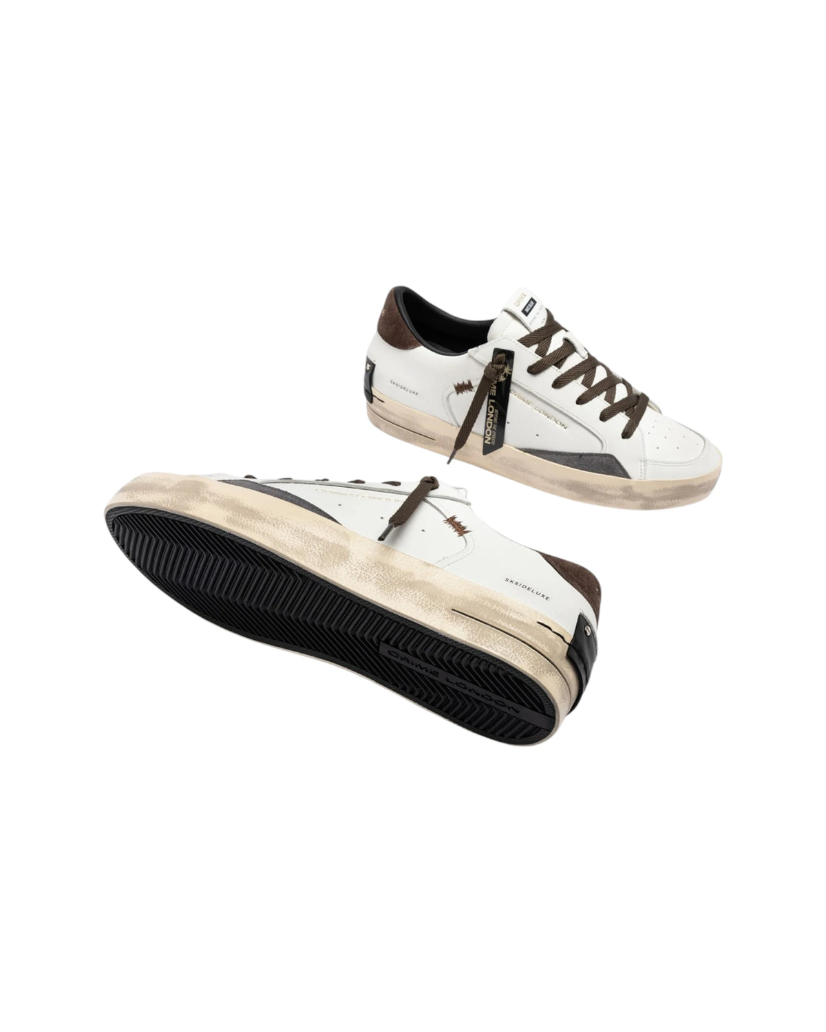Crime London Sneakers SK8 DELUXE OAK SMOKE