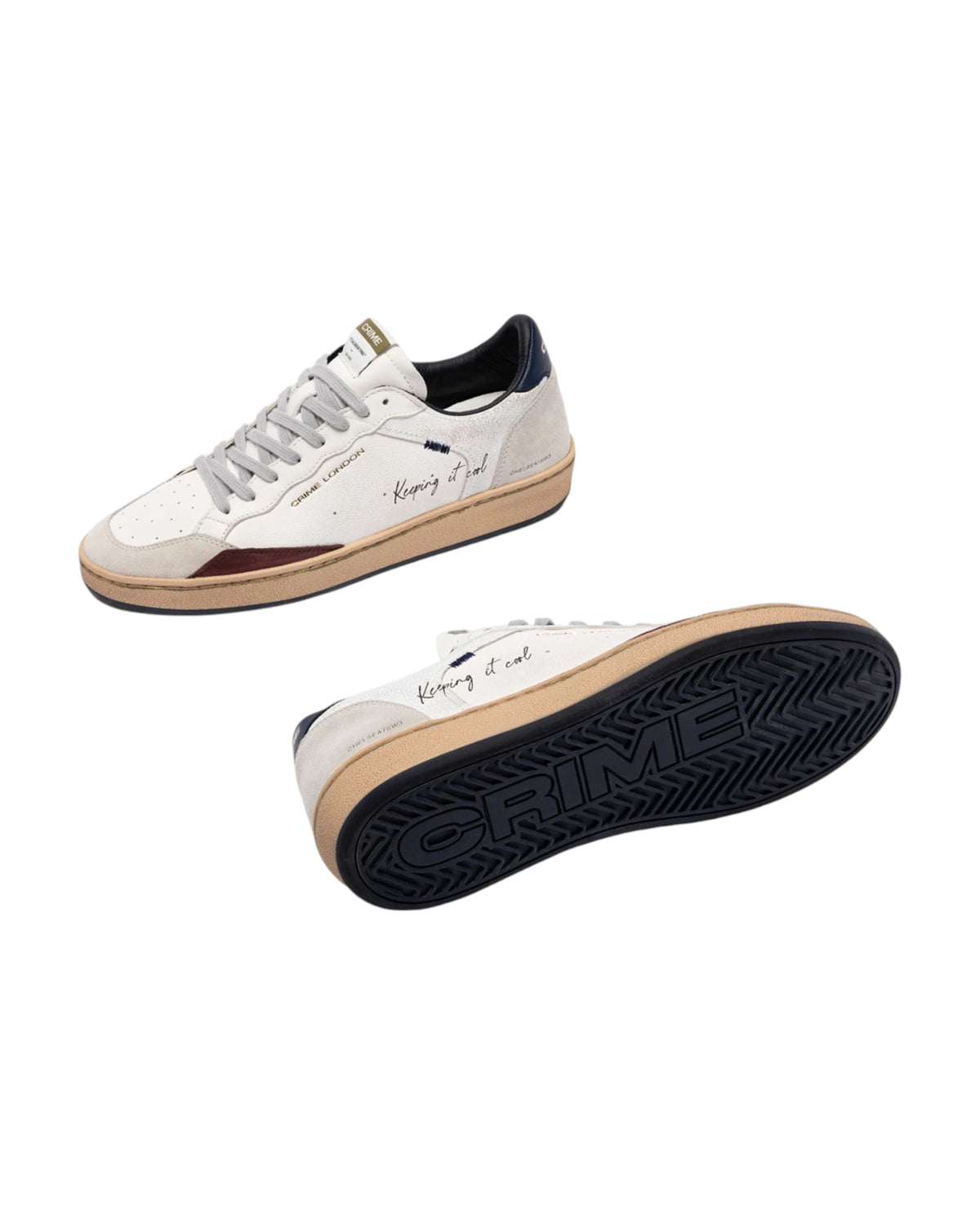 Crime London Sneakers CHELSEA ROYAL BLUE