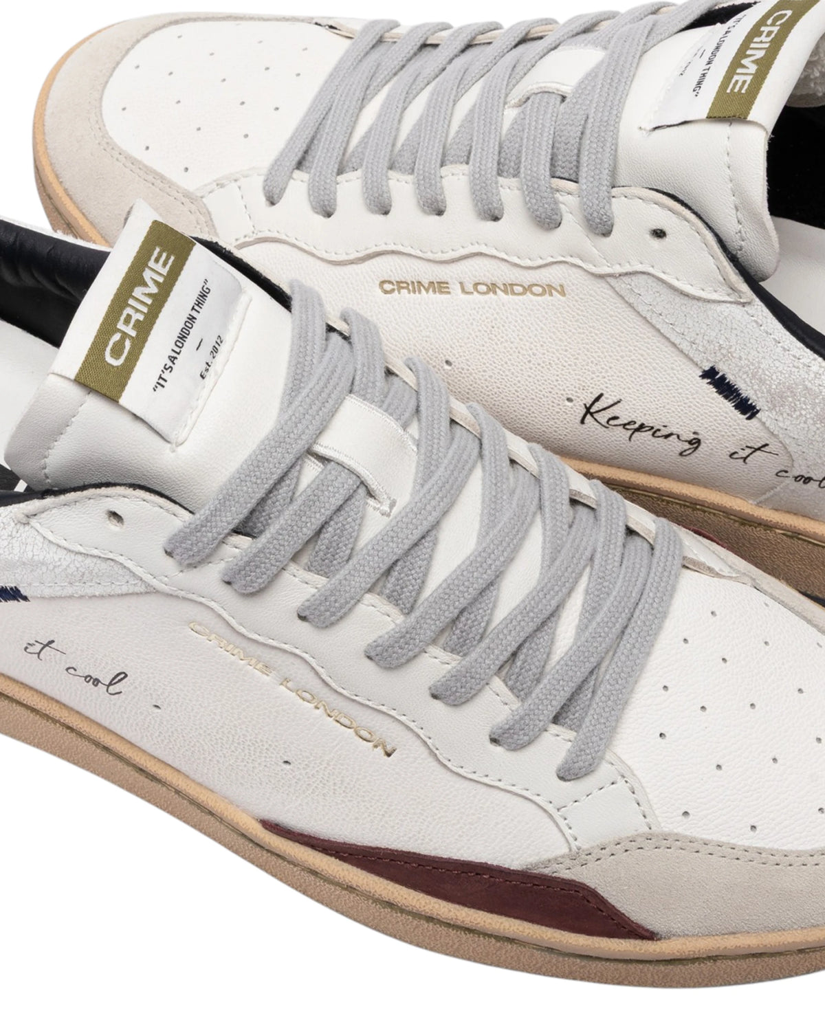 Crime London Sneakers CHELSEA ROYAL BLUE