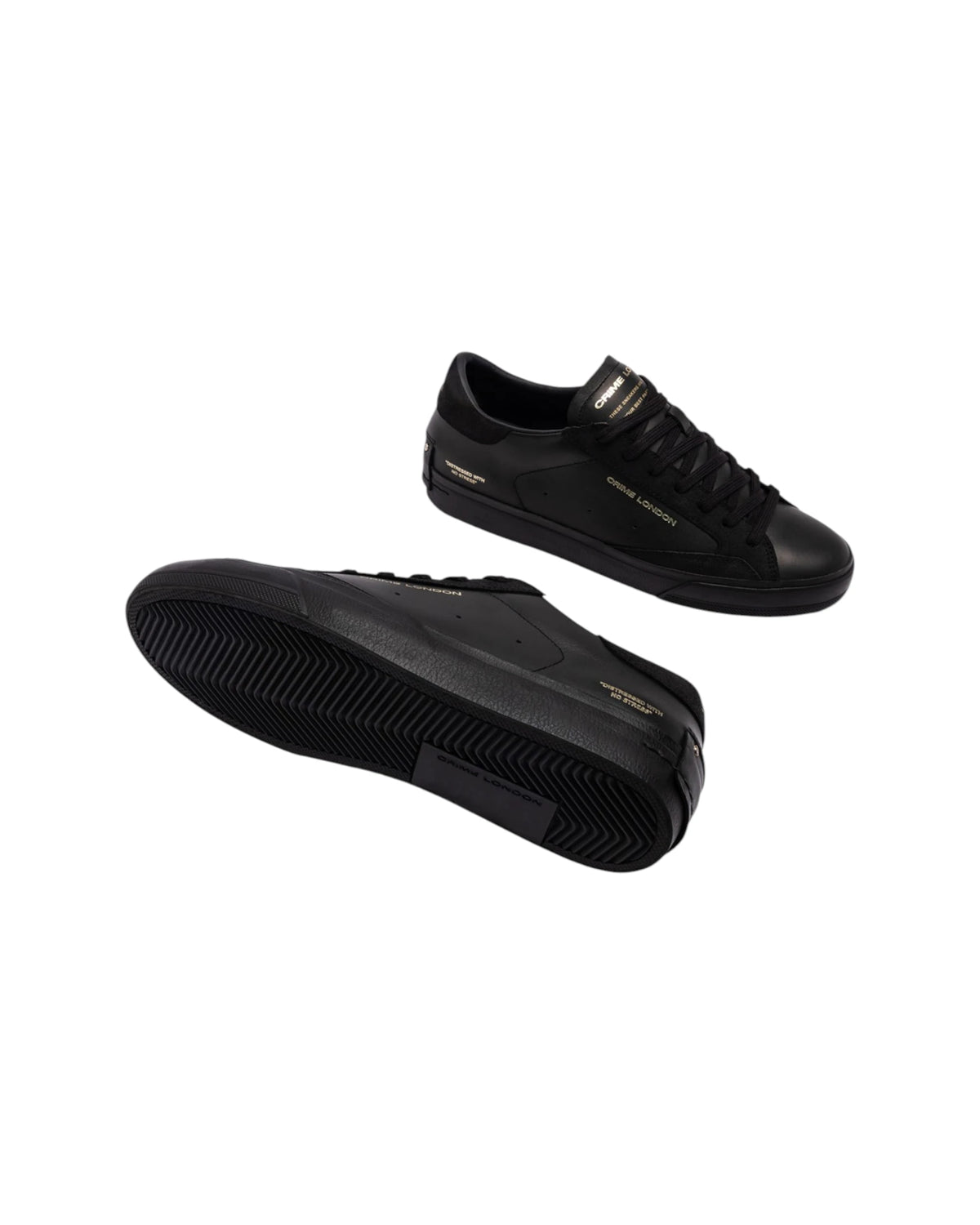 Crime London Sneakers DISTRESSED 2.0 OBSIDIAN BLACK