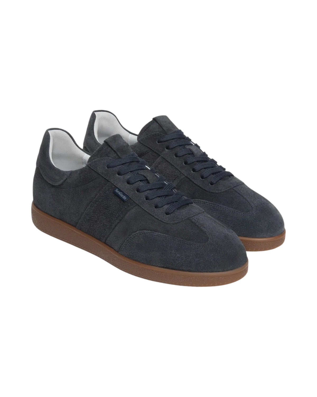 NeroGiardini Sneakers da uomo in pelle scamosciata