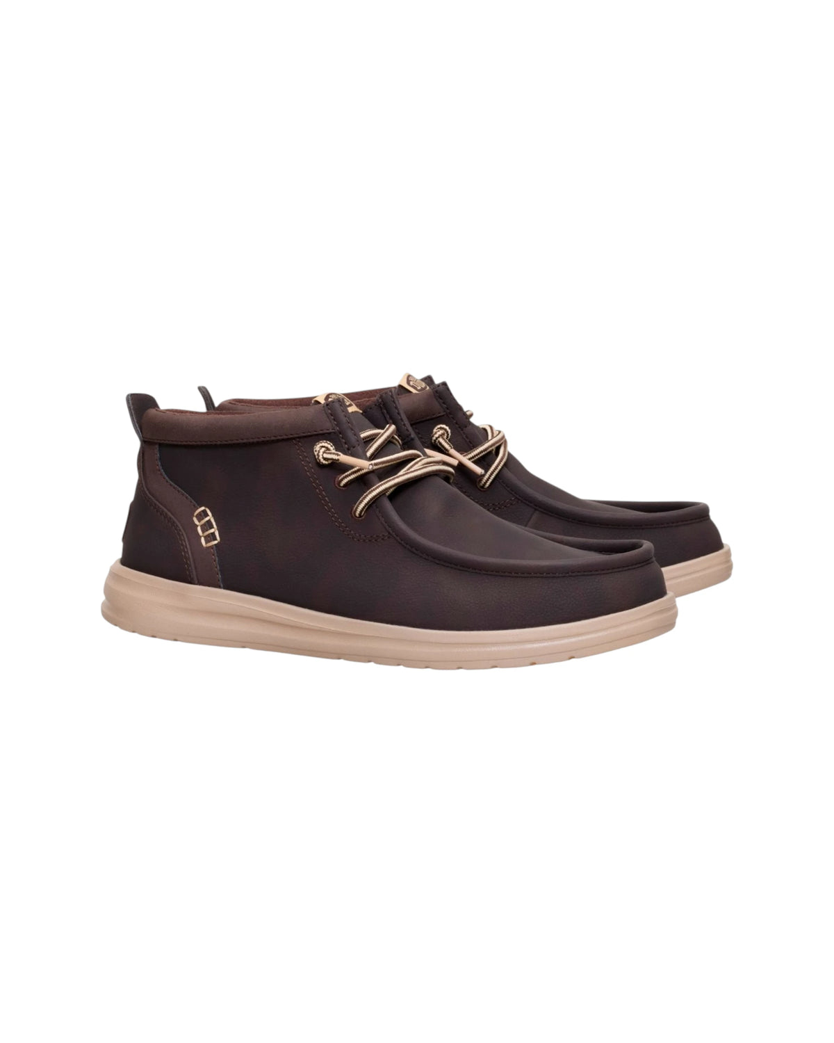HEY DUDE Wally Mid GripR Classic Brown