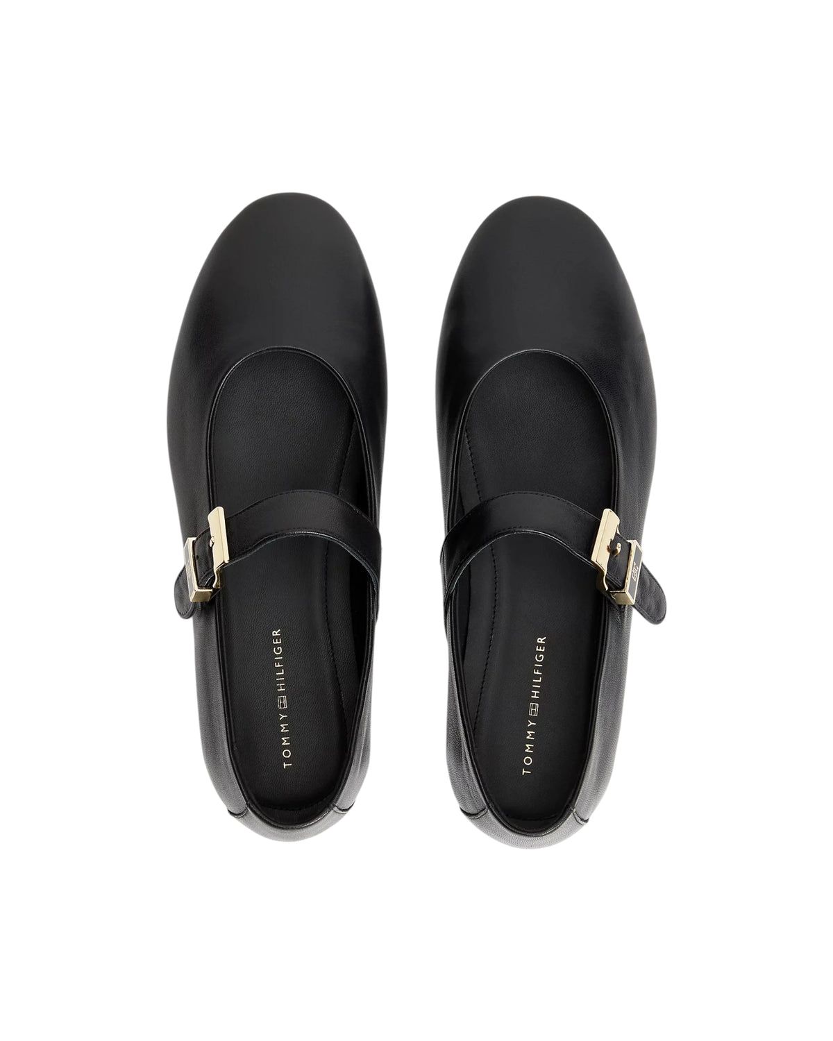 Ballerine Mary Jane in pelle con cinturino