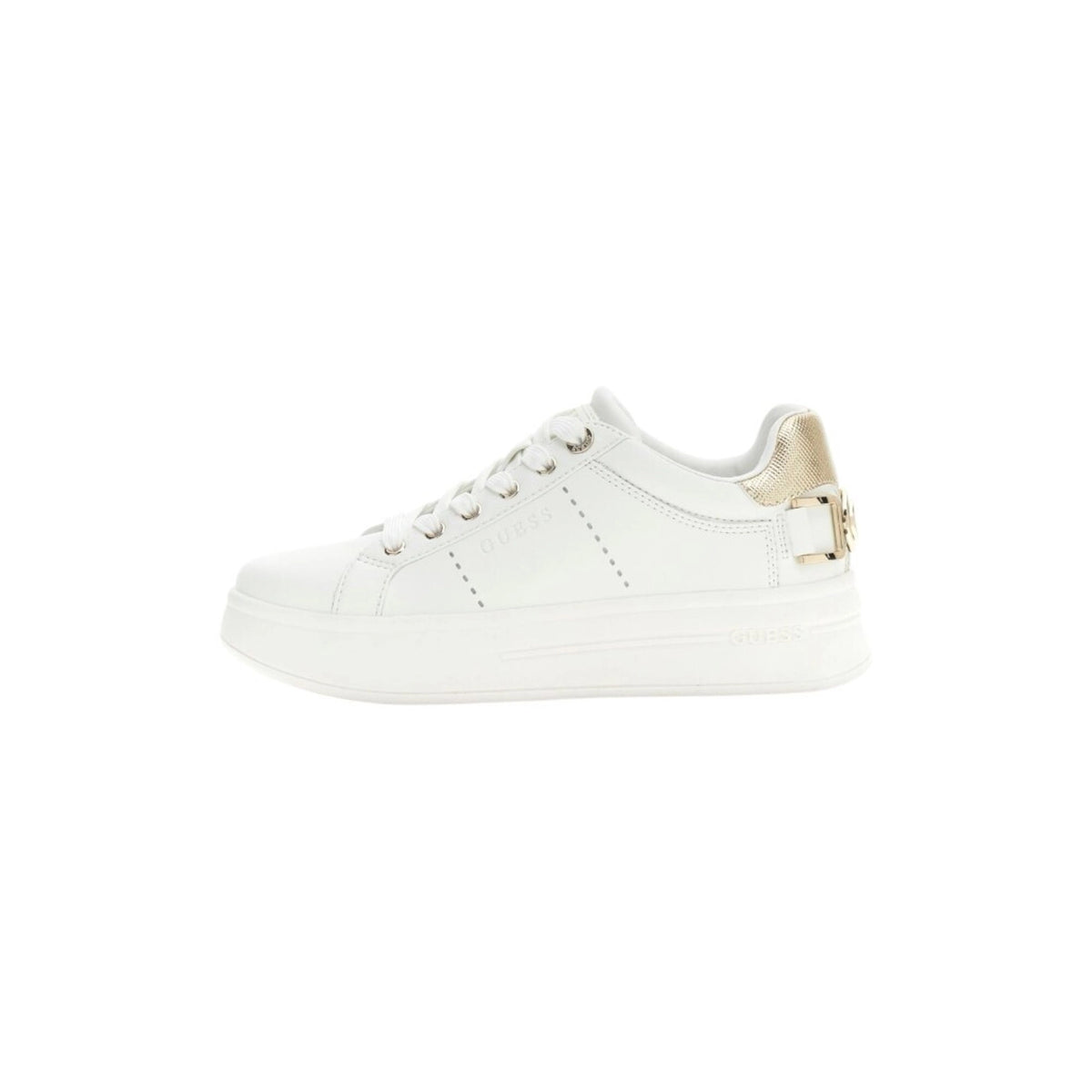 Guess sneakers WESLI FLPWESELE12 WHIGO