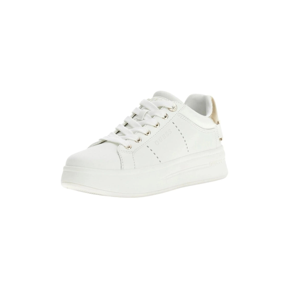 Guess sneakers WESLI FLPWESELE12 WHIGO