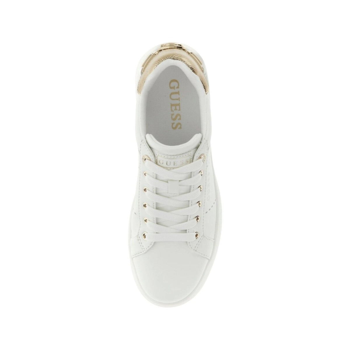Guess sneakers WESLI FLPWESELE12 WHIGO