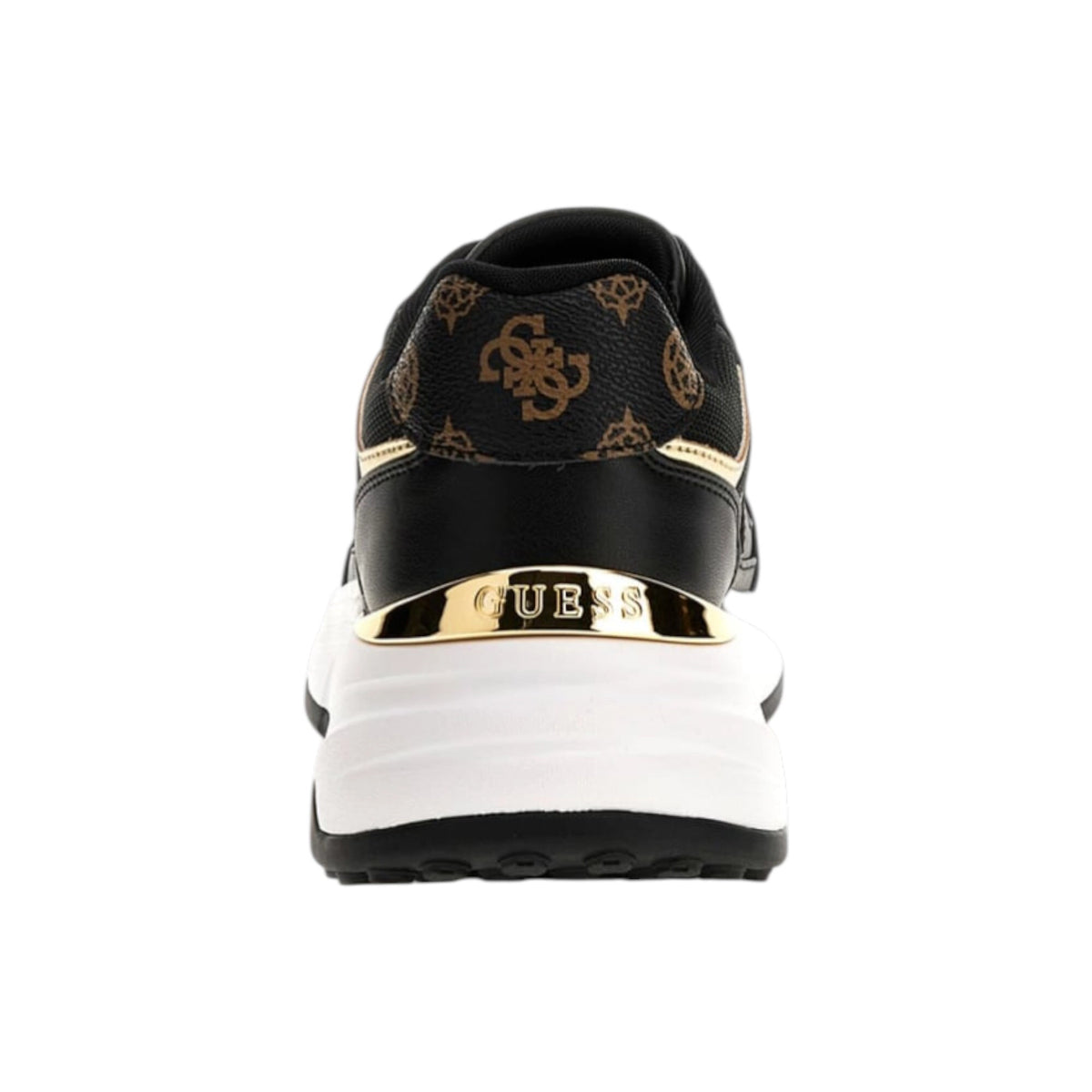 Sneakers Guess Runner in pelle sintetica Facter FLTFONFAB12 Black