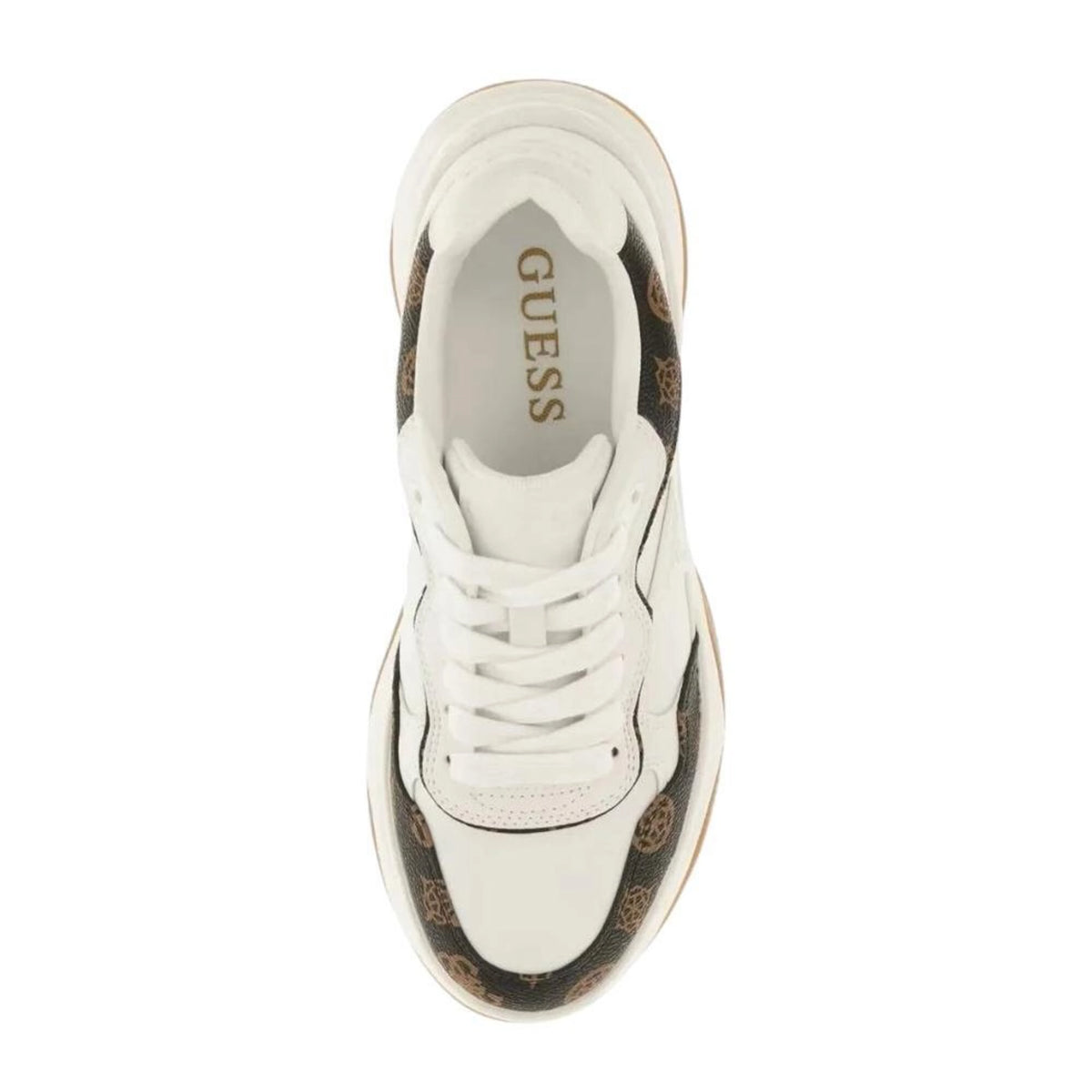Guess Sneakers Harpaa Logo FLTHPYFAL12 WHITE
