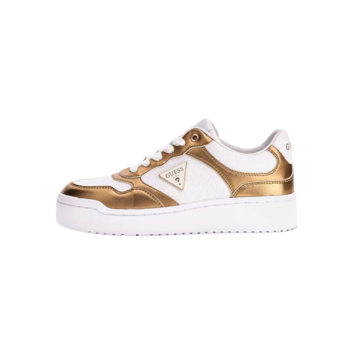 Guess Sneakers Donna Maha FLJMI6FAL12 WHITE GOLD