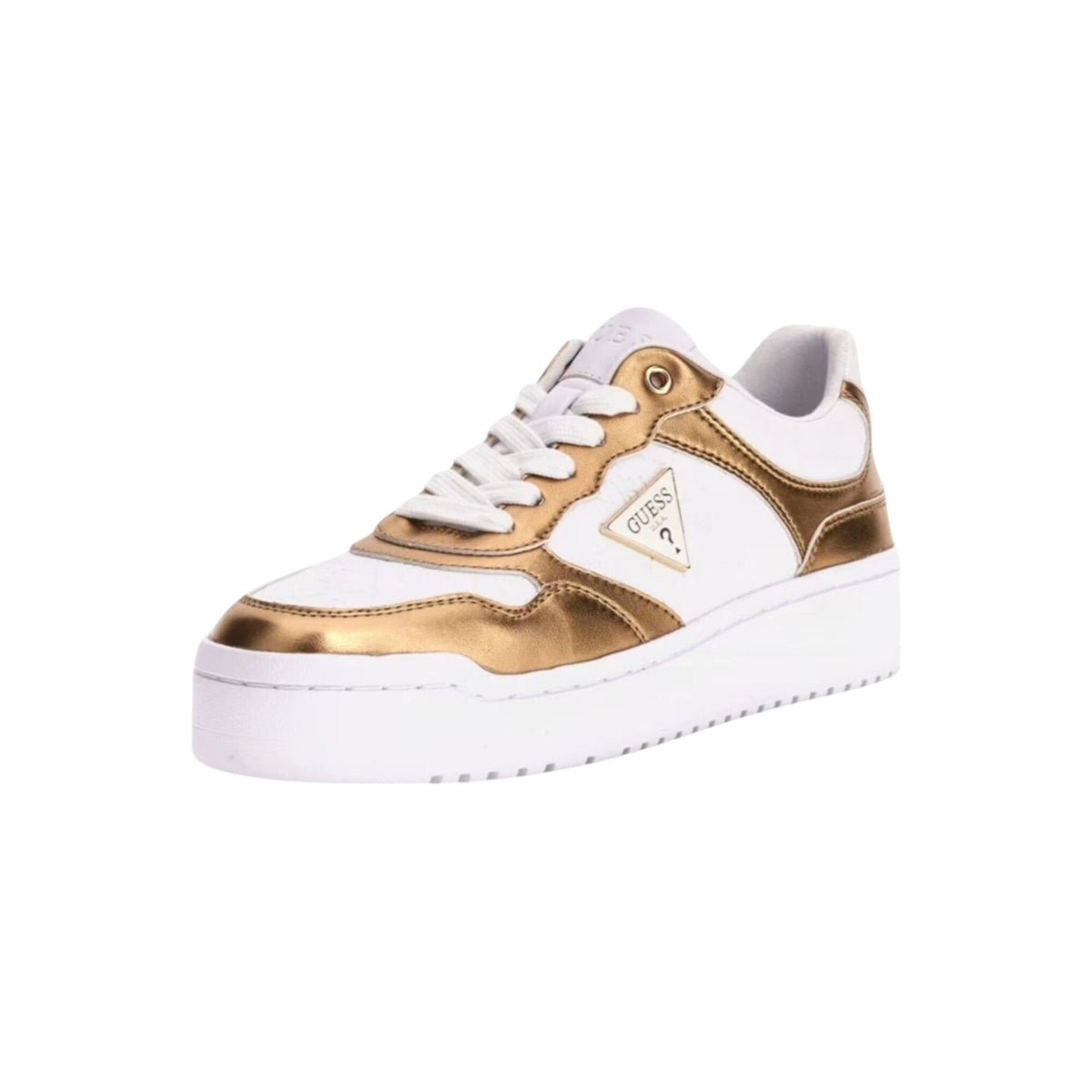 Guess Sneakers Donna Maha FLJMI6FAL12 WHITE GOLD