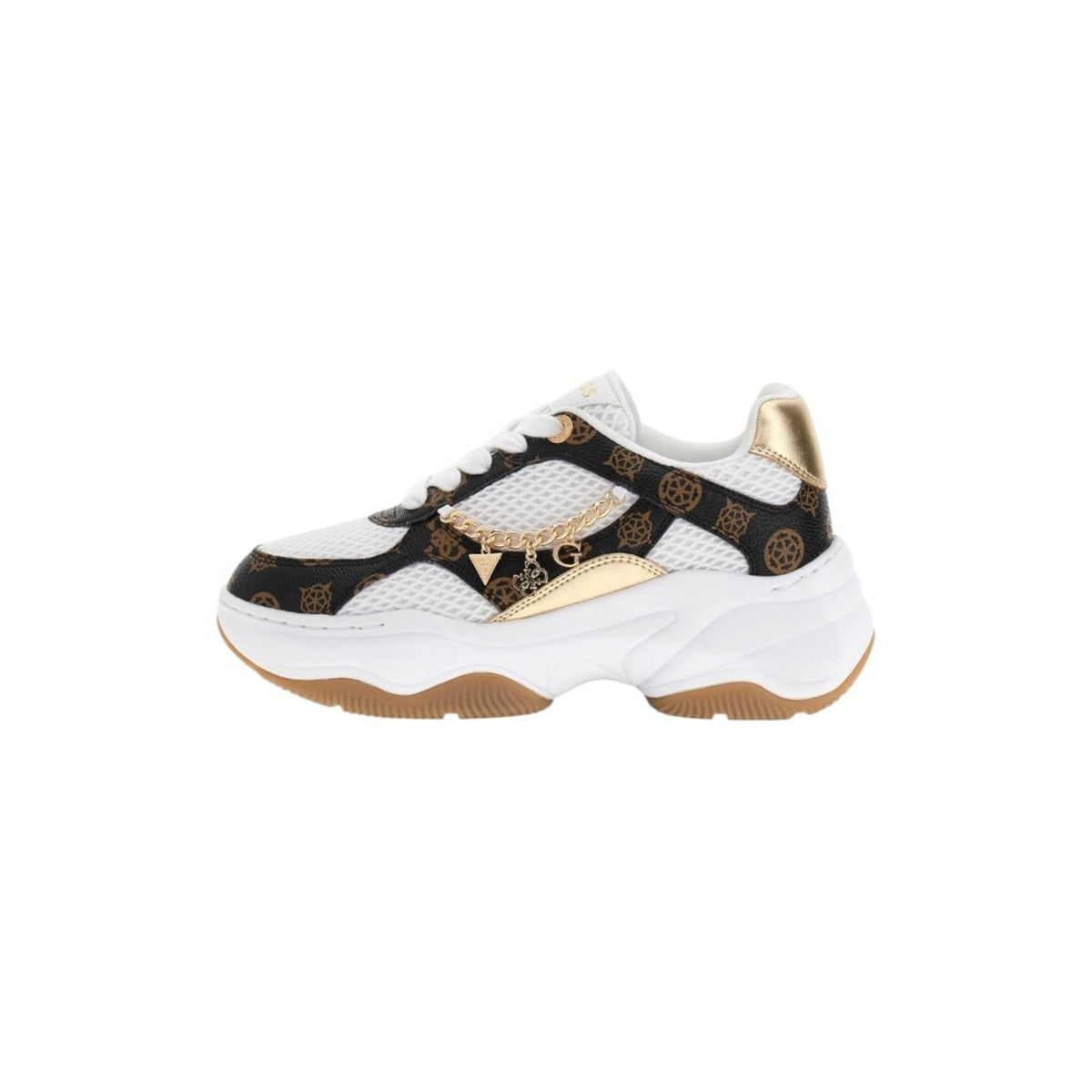 Guess Sneakers Harpaa Logo Catena Charm Logo FLPHARELE12 WHIBR