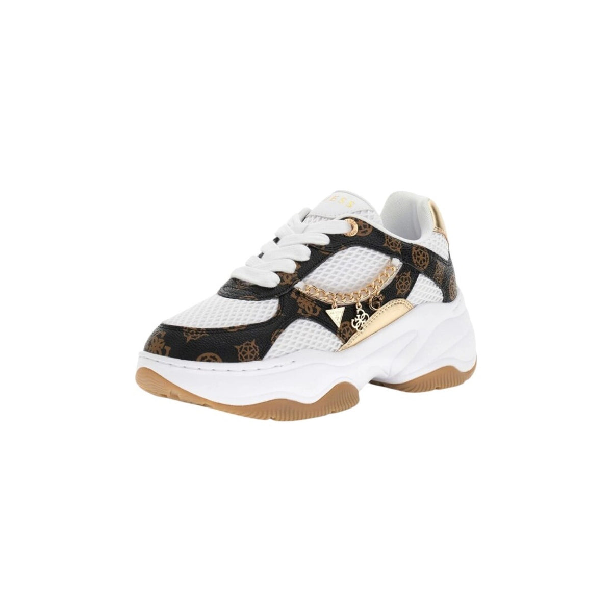 Guess Sneakers Harpaa Logo Catena Charm Logo FLPHARELE12 WHIBR
