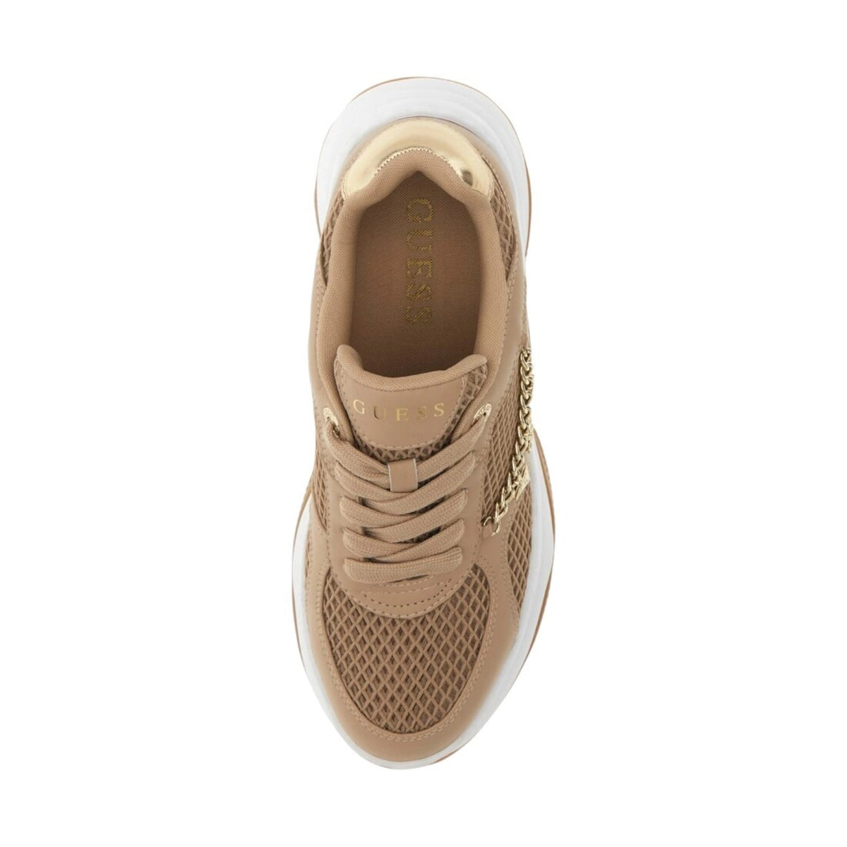 Guess Sneakers Harpaa Logo Catena Charm Logo FLPHARELE12 OAT
