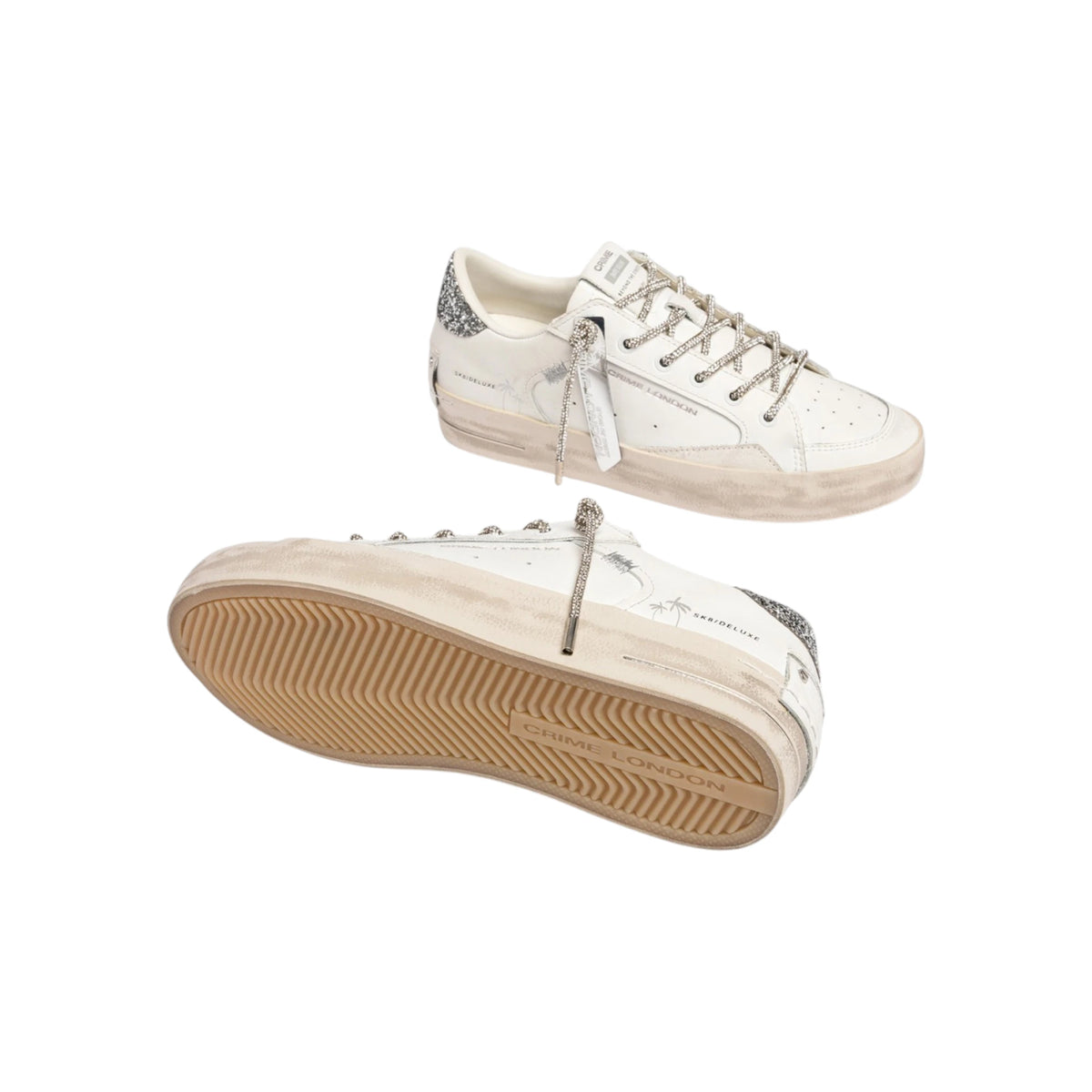 CRIME LONDON SNEAKER SK8 DELUXE ALWAYS SHINING