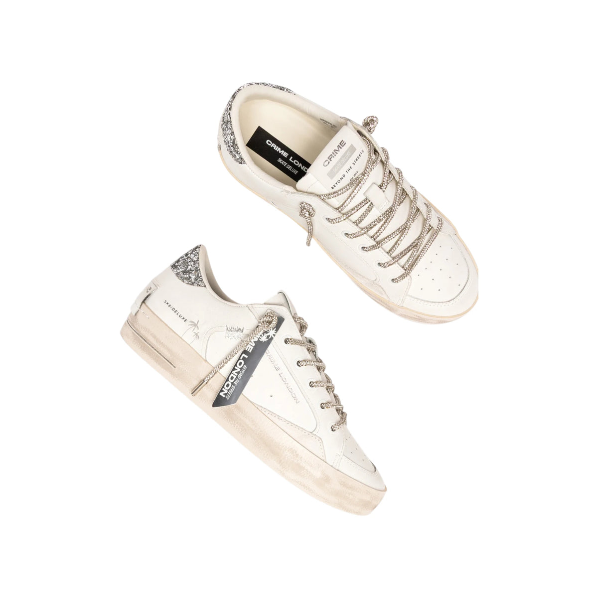 CRIME LONDON SNEAKER SK8 DELUXE ALWAYS SHINING