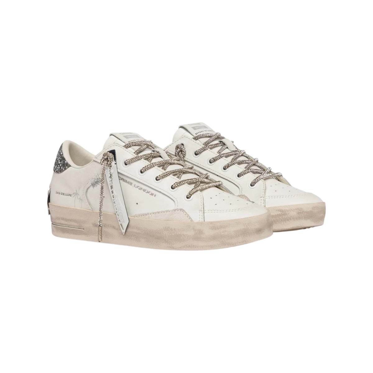 CRIME LONDON SNEAKER SK8 DELUXE ALWAYS SHINING