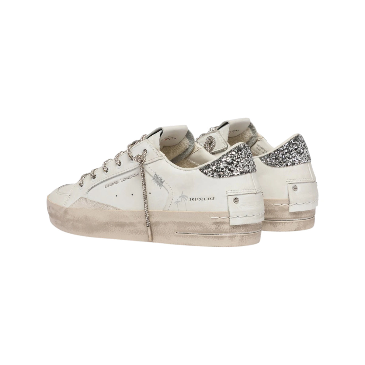 CRIME LONDON SNEAKER SK8 DELUXE ALWAYS SHINING