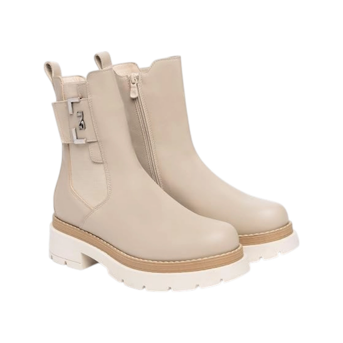 Nero Giardini I309150D Stivaletti Chelsea Donna in Pelle