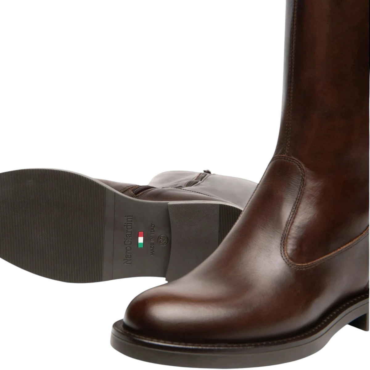 NeroGiardini Stivali Cavellerizza da donna in pelle