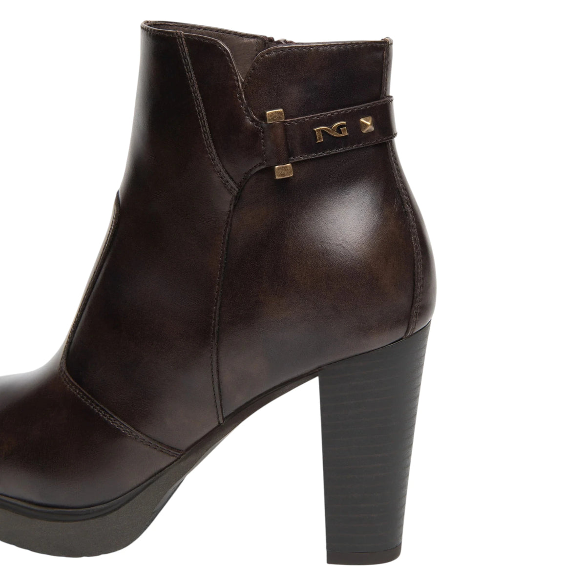NeroGiardini Tronchetti Donna in Pelle