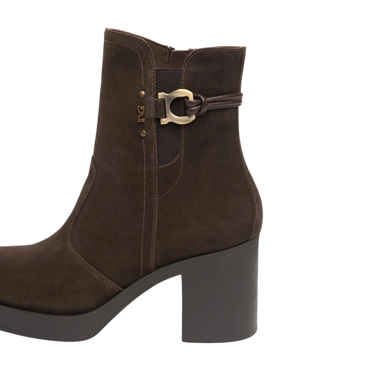 NeroGiardini Stivali Chelsea da donna in pelle Suede