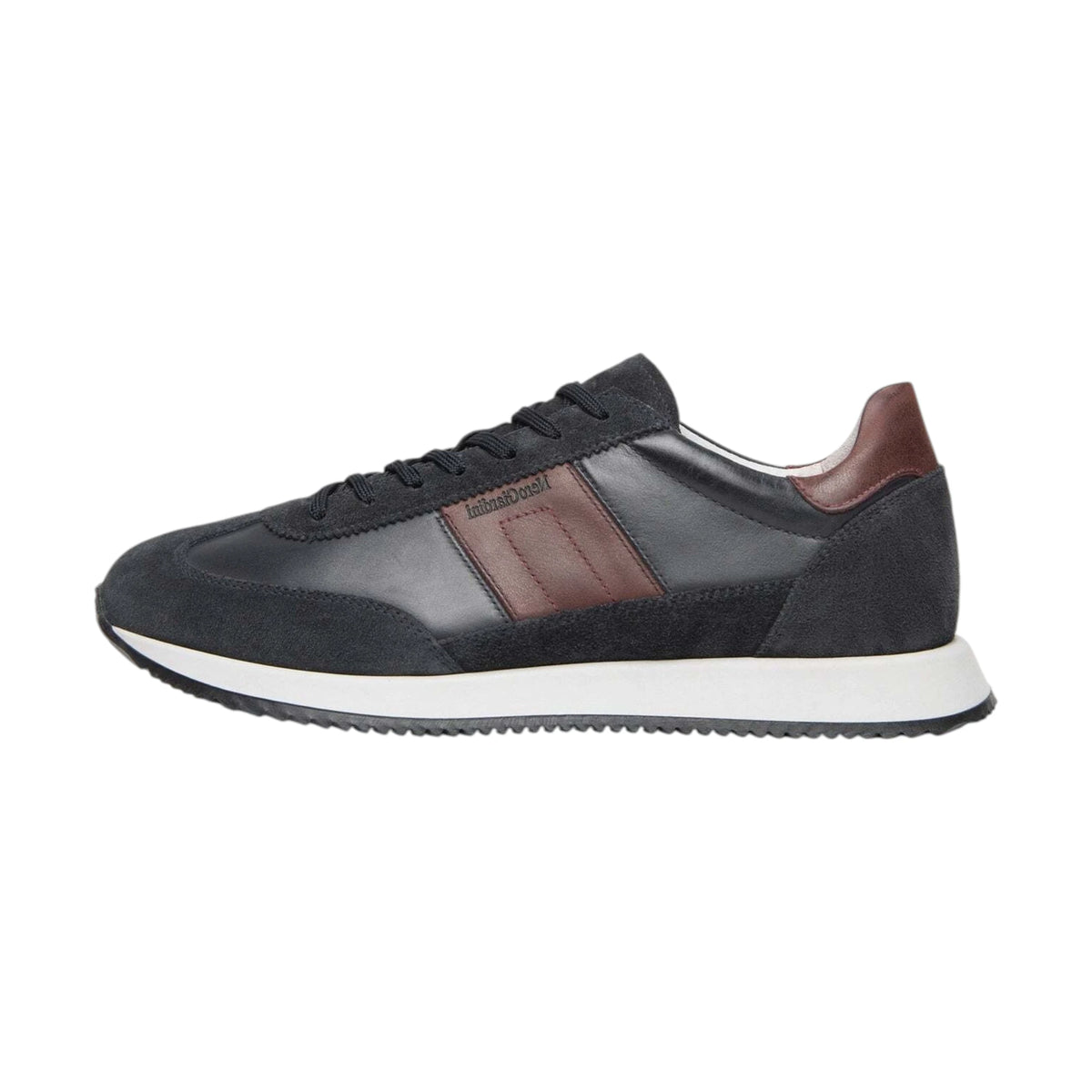 NeroGiardini Sneakers Uomo in Camoscio e Pelle