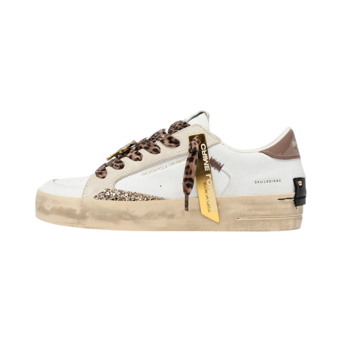 Crime London Sneakers SK8 DELUXE JUNGLE PALM